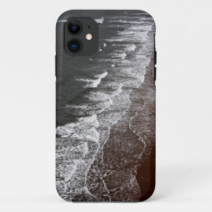 Coques Pour iPhone Vagues se brisant sur une plage de sable