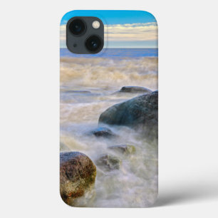 Coque Case-Mate iPhone Vagues s'écrasant sur les rochers riverains