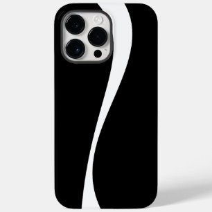 Coque Case-Mate iPhone Vagues simples 2 - Noir et blanc