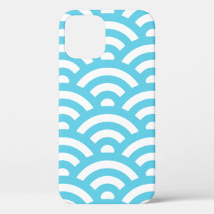 Case-Mate iPhone Case Vagues texture bleu marine