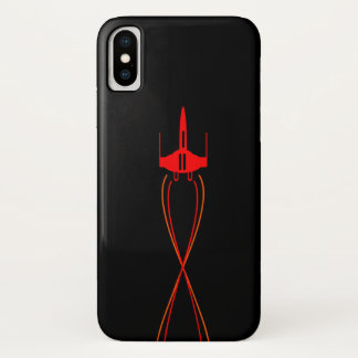 Case-Mate iPhone Case Vaisseau spatial rouge