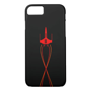 Case-Mate iPhone Case Vaisseau spatial rouge