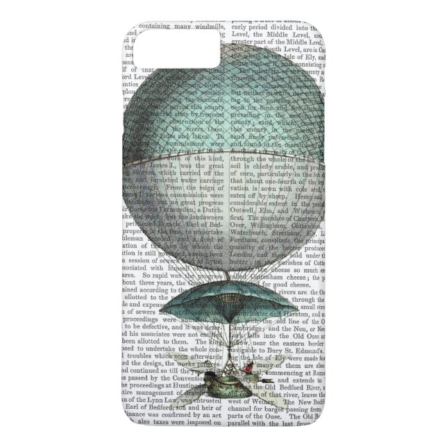 Coques Case-Mate iPhone Vaisseau Volant Hot Air Balloon (Dos)