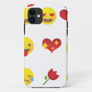 Coques Pour iPhone Valentine Emojis