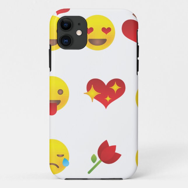 Coques Case-Mate iPhone Valentine Emojis (Dos)