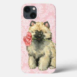 Case-Mate iPhone Case Valentine Rose Keeshond