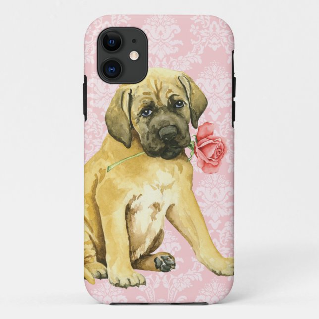 Coques Case-Mate iPhone Valentine Rose Mastiff (Dos)