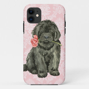 Coques Pour iPhone Valentine Terre-Neuve rose
