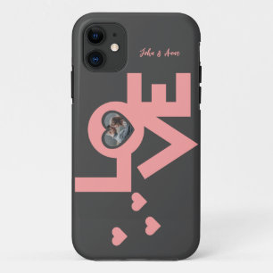 Case-Mate iPhone Case Valentines Couple Heart Photo personnalisée person