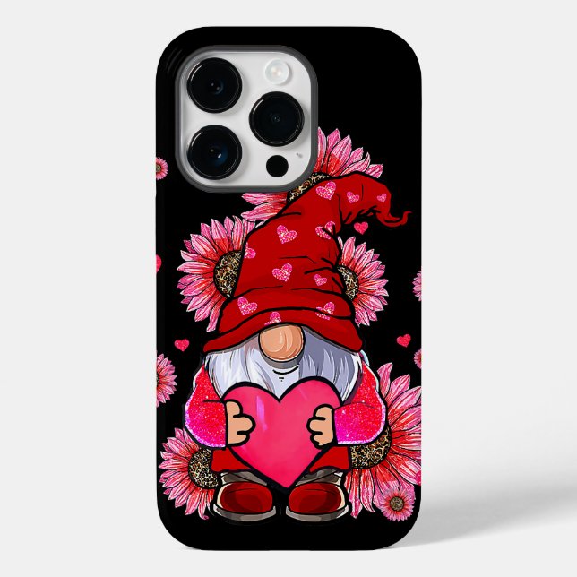 Coques Case-Mate iPhone Valentines Day Gnome Lovers (Verso)