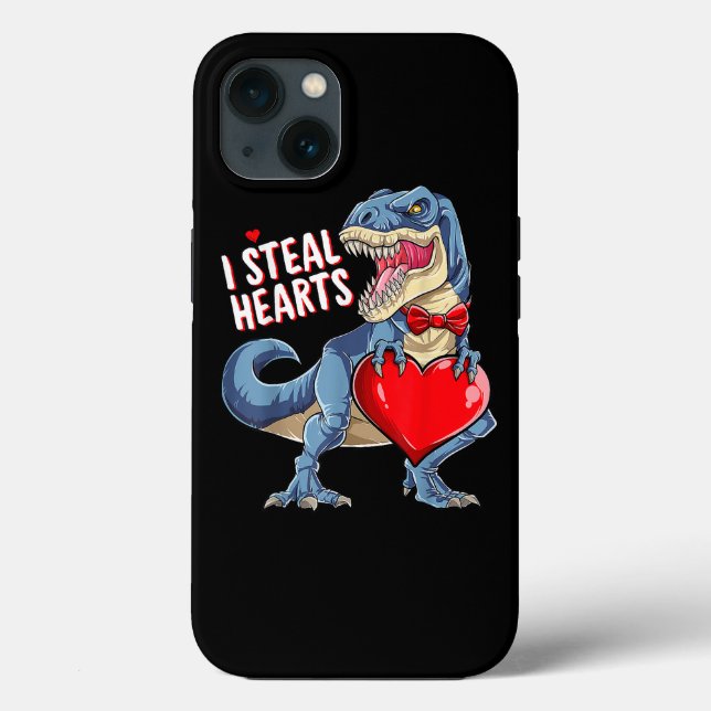 Coques Case-Mate iPhone Valentines Jour Dinosaure I Voler Coeurs T rex Gar (Verso)