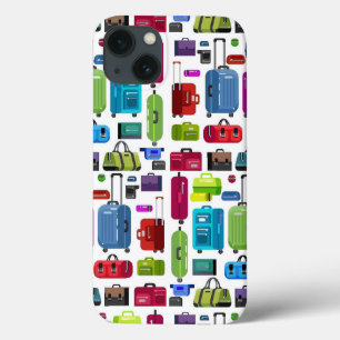 Etui iPhone 13 Valises au néon