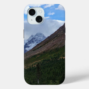 Coque Case-Mate iPhone Vallée de montagne enneigée, scène naturelle