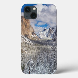 iPhone 13 Coque Vallée de Yosemite dans la neige