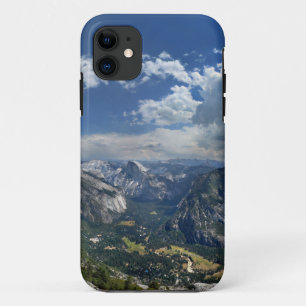 Coque iPhone 11 Vallée de Yosemite et demi-dôme d'Eagle Peak