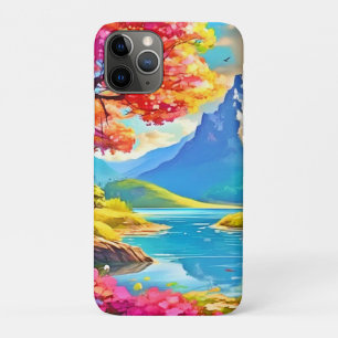 Case-Mate iPhone Case Vallée du printemps : Vue sur la montagne