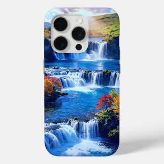 Coque Case-Mate iPhone Vallée en cascade ensoleillée 001