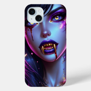Coque Case-Mate iPhone Vampire avec crocs en or Ai Art