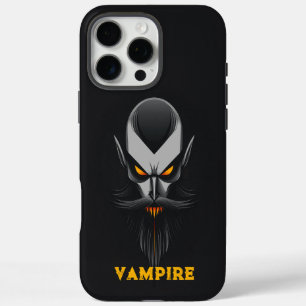 Coque iPhone 16 Pro Max Vampire noir en colère