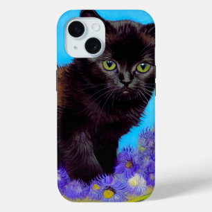 Coque Case-Mate iPhone Van Gogh Chat et fleurs