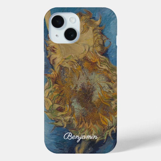 Coques Case-Mate iPhone Van Gogh Deux Tournesols Œuvre d'Art Originale Che (Verso)