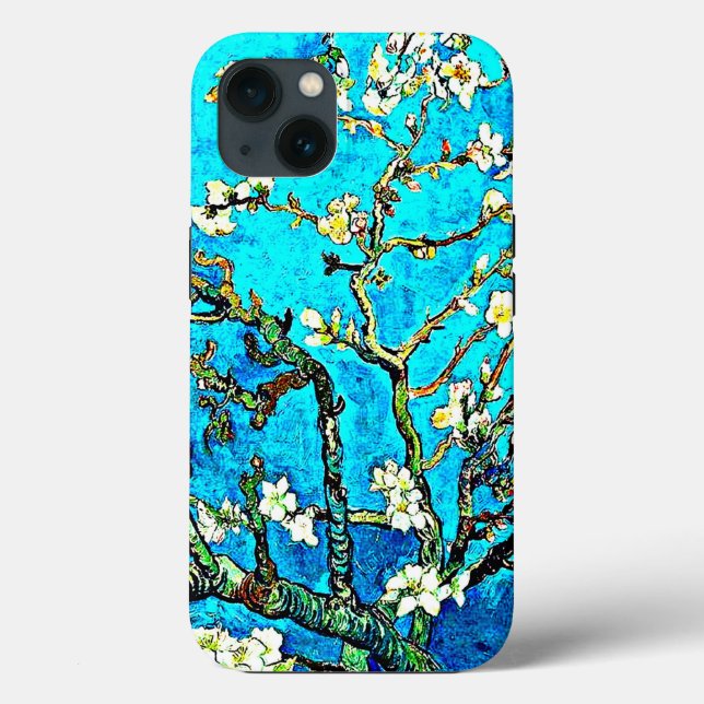 Coques Case-Mate iPhone Van Gogh - Fleurs d'amandes, peinture célèbre, (Verso)