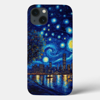 Case-Mate iPhone Case Van Gogh Inspired: Starry Night Ocean Edition