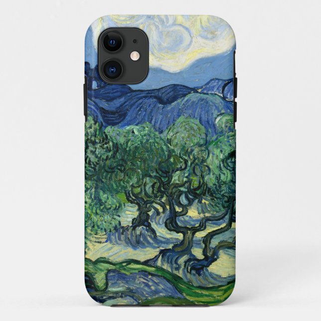 Coques Case-Mate iPhone Van Gogh La peinture paysagère des oliviers (Dos)