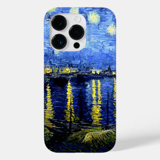 Coque Case-Mate iPhone Van Gogh - Nuit étoilée sur le Rhône