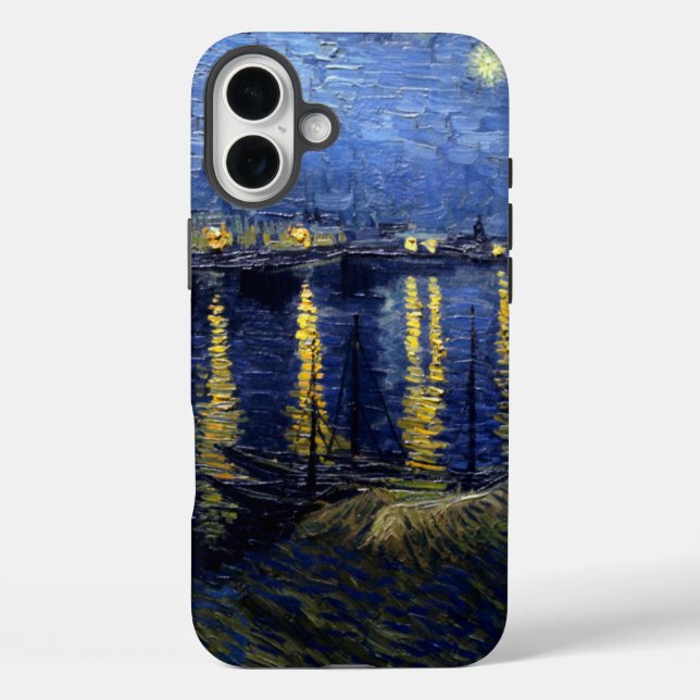 Coques Case-Mate iPhone Van Gogh Nuit étoilée sur Rhône (Verso)
