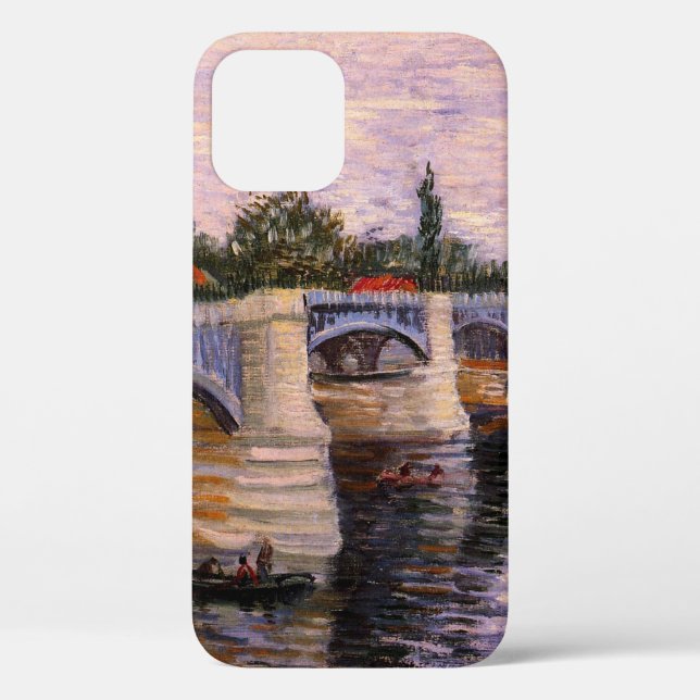 Coques Case-Mate iPhone Van Gogh Seine River avec Pont del Grande Jette (Verso)