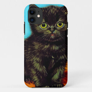 Case-Mate iPhone Case Van Gogh Style Pouting Kitten