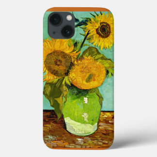 iPhone 13 Case Van Gogh - Tournesols, Trois