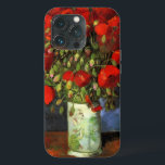 Case-Mate iPhone Case Van Gogh - Vase avec des pépites rouges<br><div class="desc">Vincent van Gogh - Vase avec des pavots rouges,  célèbre peinture.</div>