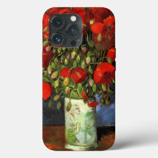 Case-Mate iPhone Case Van Gogh - Vase avec des pépites rouges