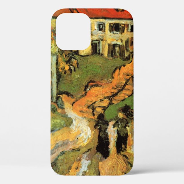 Coques Case-Mate iPhone Van Gogh Village Street et Steps Auvers, Figures (Verso)