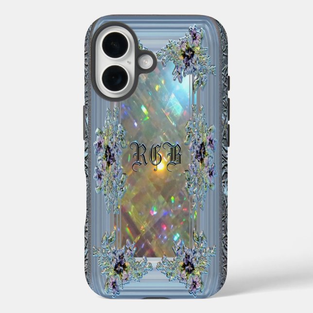 Coques Case-Mate iPhone Vanfleet Victorian Girl Monogramme (Verso)