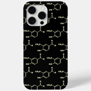 Coque Case-Mate iPhone Vanille Vanillin Formule chimique moléculaire