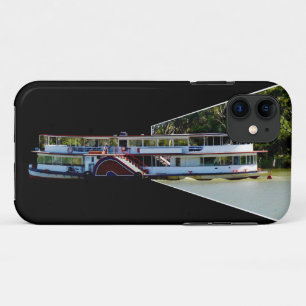 Case-Mate iPhone Case Vapeur À Pagaie vintage Sur La Rivière,