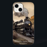 Coque Case-Mate iPhone Vaporisez de nouveaux horizons.<br><div class="desc">Revenez à l'âge d'or des transports grâce à cette affiche magnifiquement détaillée qui illustre la puissance et l'élégance des trains à vapeur OLS classiques. Cette pièce célèbre les locomotives emblématiques qui ont révolutionné le voyage, avec des tons vintages riches et des conceptions complexes qui mettent en valeur leur beauté mécanique....</div>