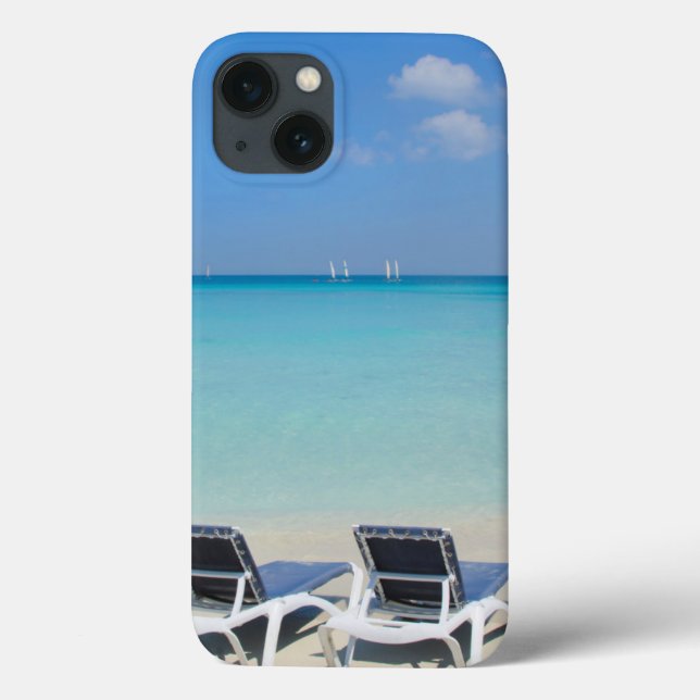Coques Case-Mate iPhone Varadero, Cuba. Sand And Beach Chairs (Verso)