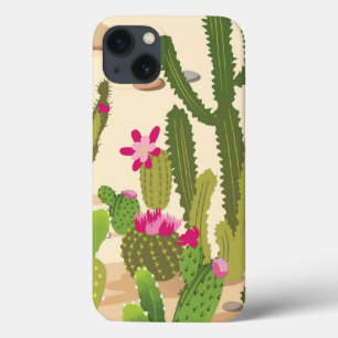 Etui iPhone 13 Variété de cactus