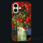 Coque Pour iPhone 16 Vase avec des papillons rouges | Vincent van Gogh<br><div class="desc">Vase with Red Poppies de Vincent van Gogh est un tableau captivant qui met en valeur l’utilisation dynamique de la couleur et de la brosse expressive de l’artiste. Le tableau présente un vase de terre simple rempli de coquelicots cramoiseux et audacieux, dressé contre un arrière - plan texturé et muet....</div>