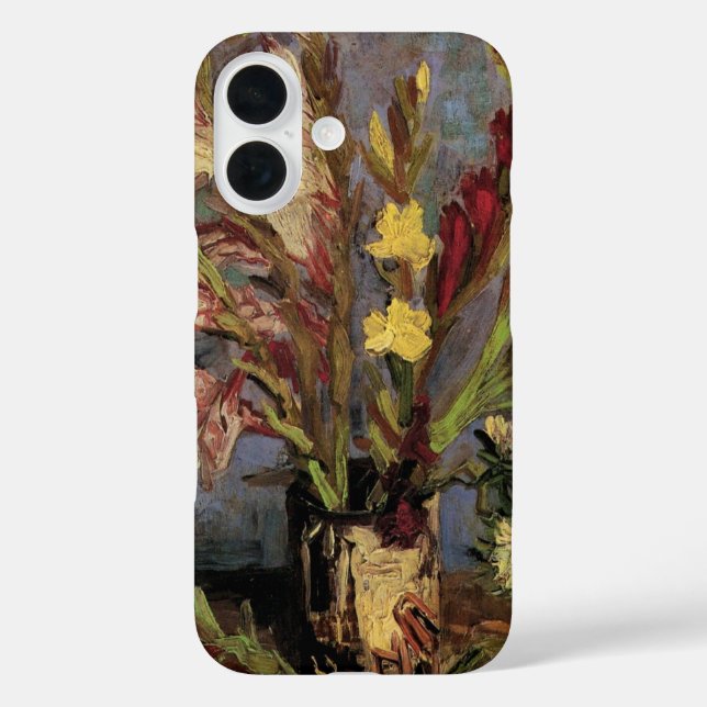 Coques Case-Mate iPhone Vase avec Glaïeuls par Vincent van Gogh (Verso)