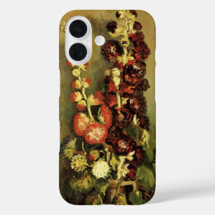 Coques iPhone 16 Vase avec Hollyhocks par Vincent van Gogh