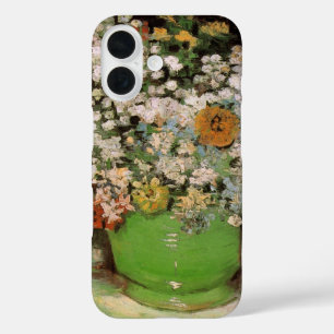 Coques iPhone 16 Vase avec Zinnia Flowers par Vincent van Gogh