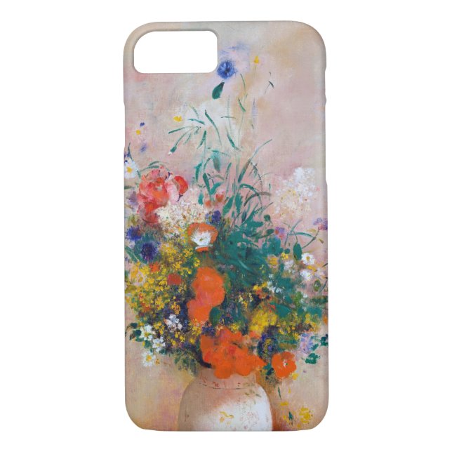 Coques Case-Mate iPhone Vase de fleurs, Redon (Dos)