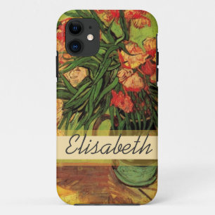 Coque iPhone 11 Vase de la vie morte avec des landes et des livres