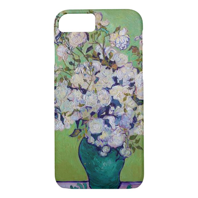 Coques Case-Mate iPhone Vase des Roses, Vincent van Gogh (Dos)