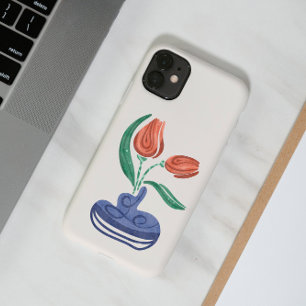 Case-Mate iPhone Case Vase moderne avec tulipes   Floral Still Life Art